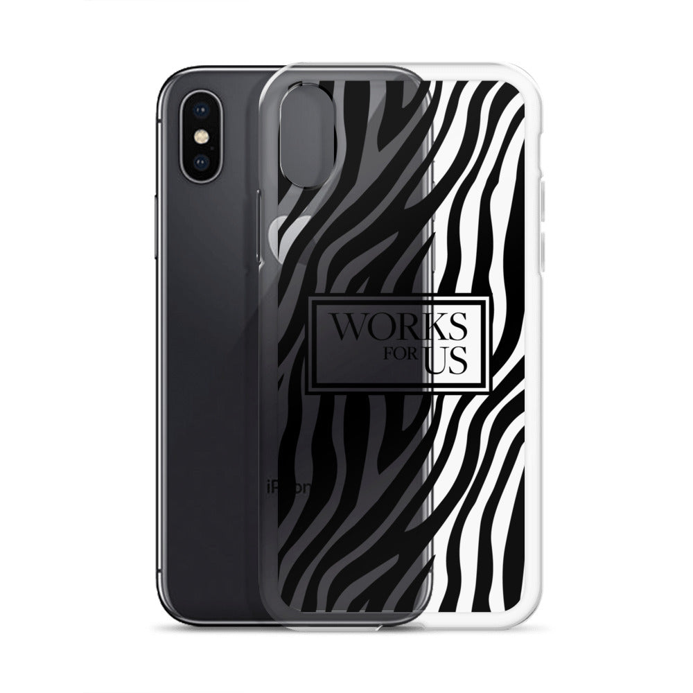 Black Zebra iPhone Case