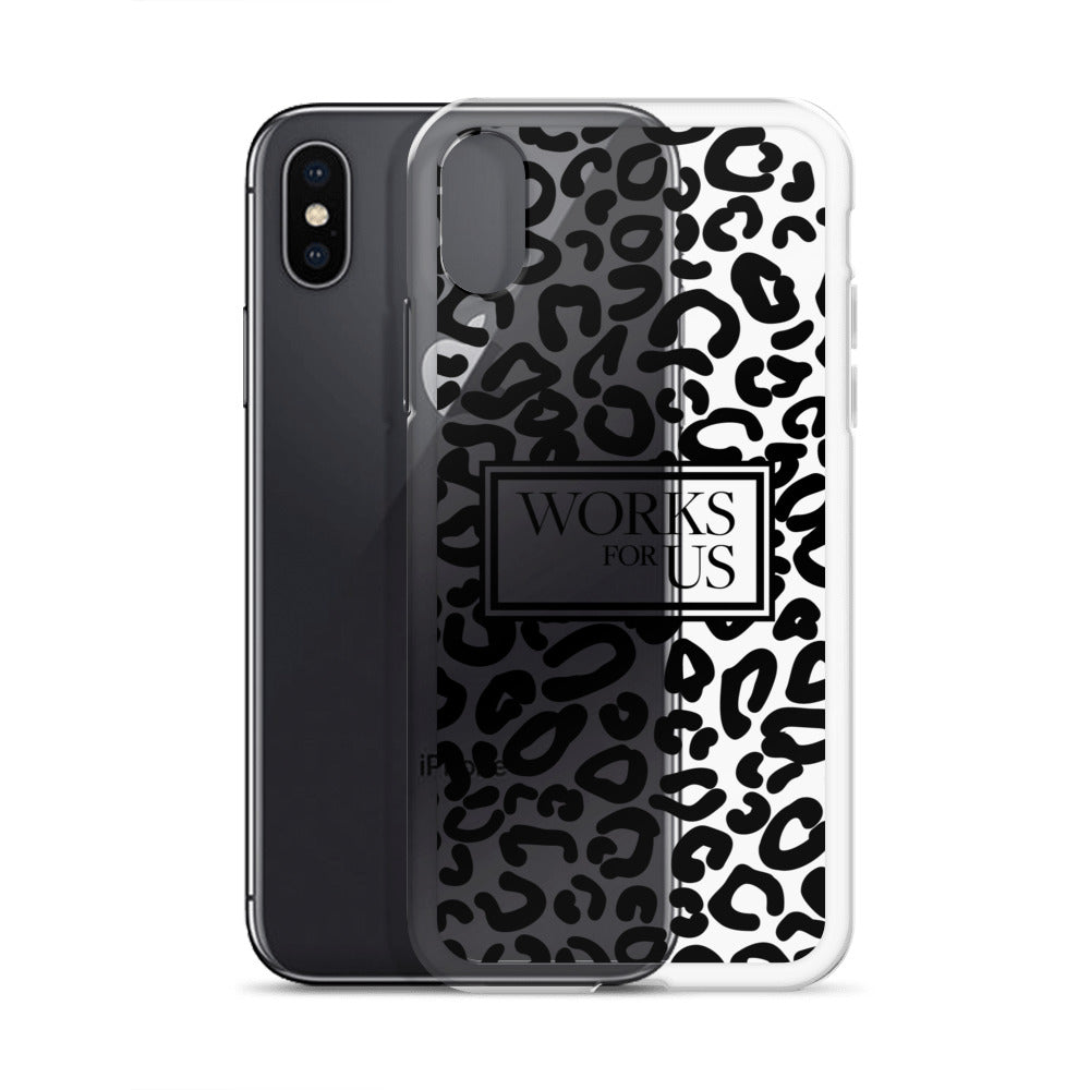 Black Leopard iPhone Case
