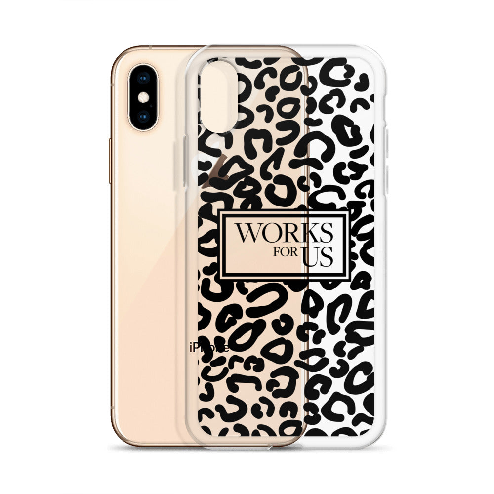 Black Leopard iPhone Case