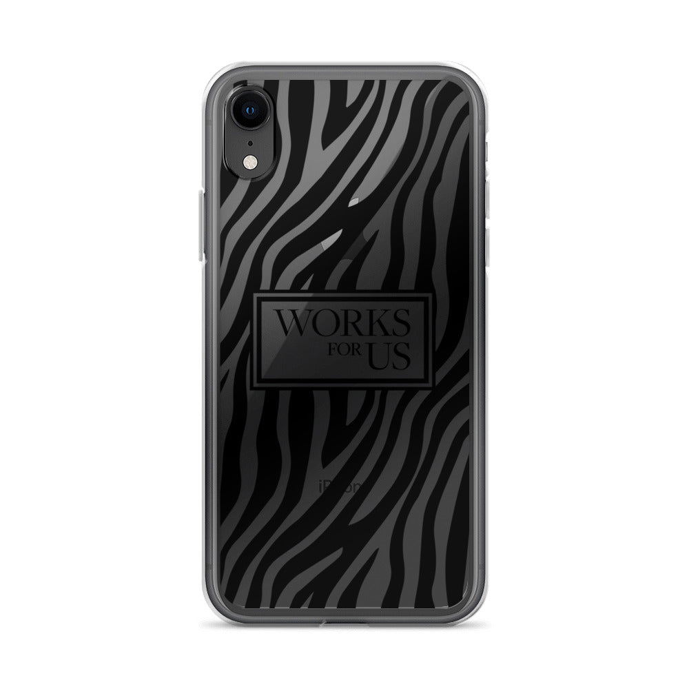 Black Zebra iPhone Case