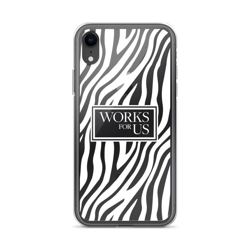 White Zebra iPhone Case