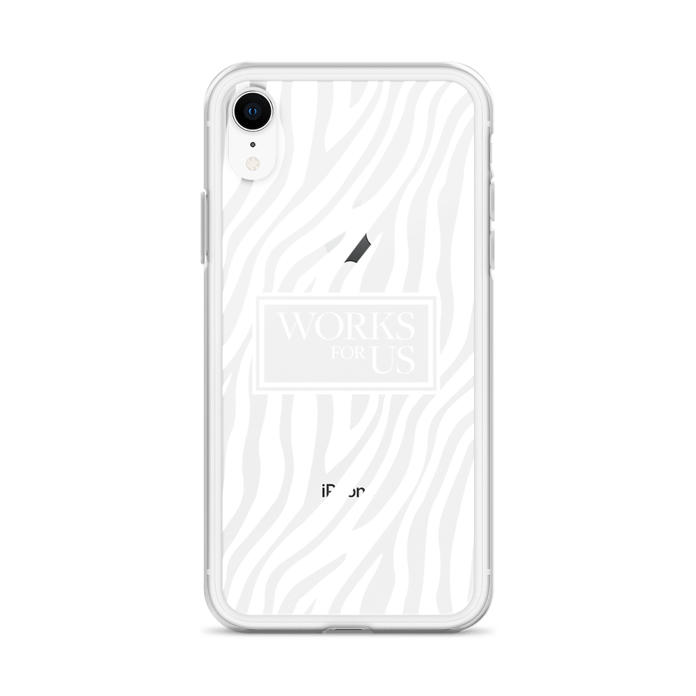 White Zebra iPhone Case