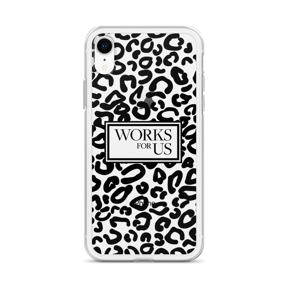 Black Leopard iPhone Case