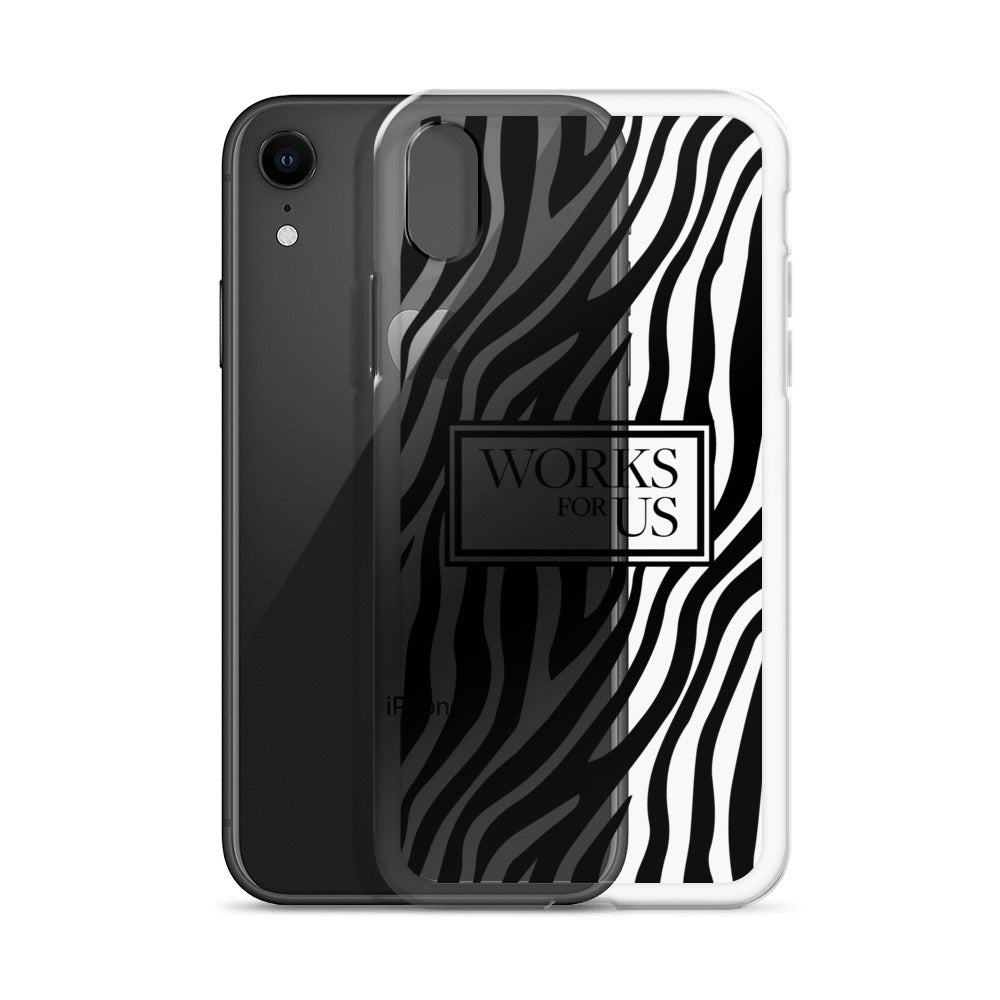 Black Zebra iPhone Case