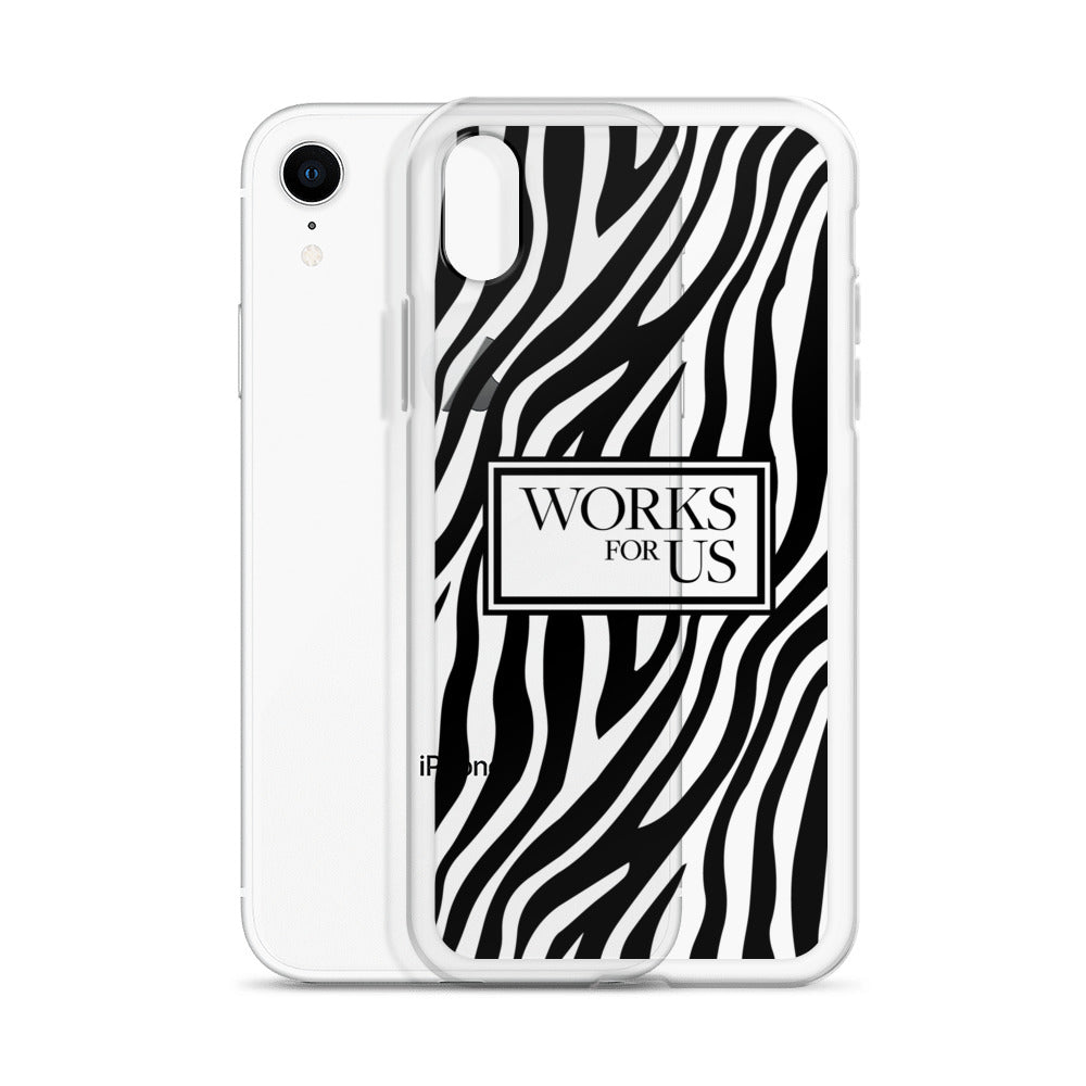 Black Zebra iPhone Case