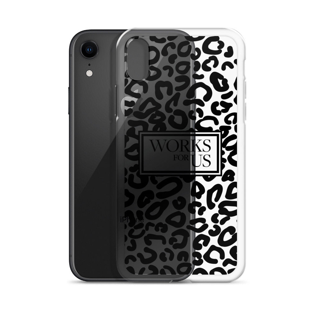 Black Leopard iPhone Case
