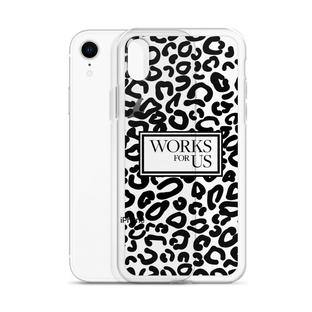 Black Leopard iPhone Case