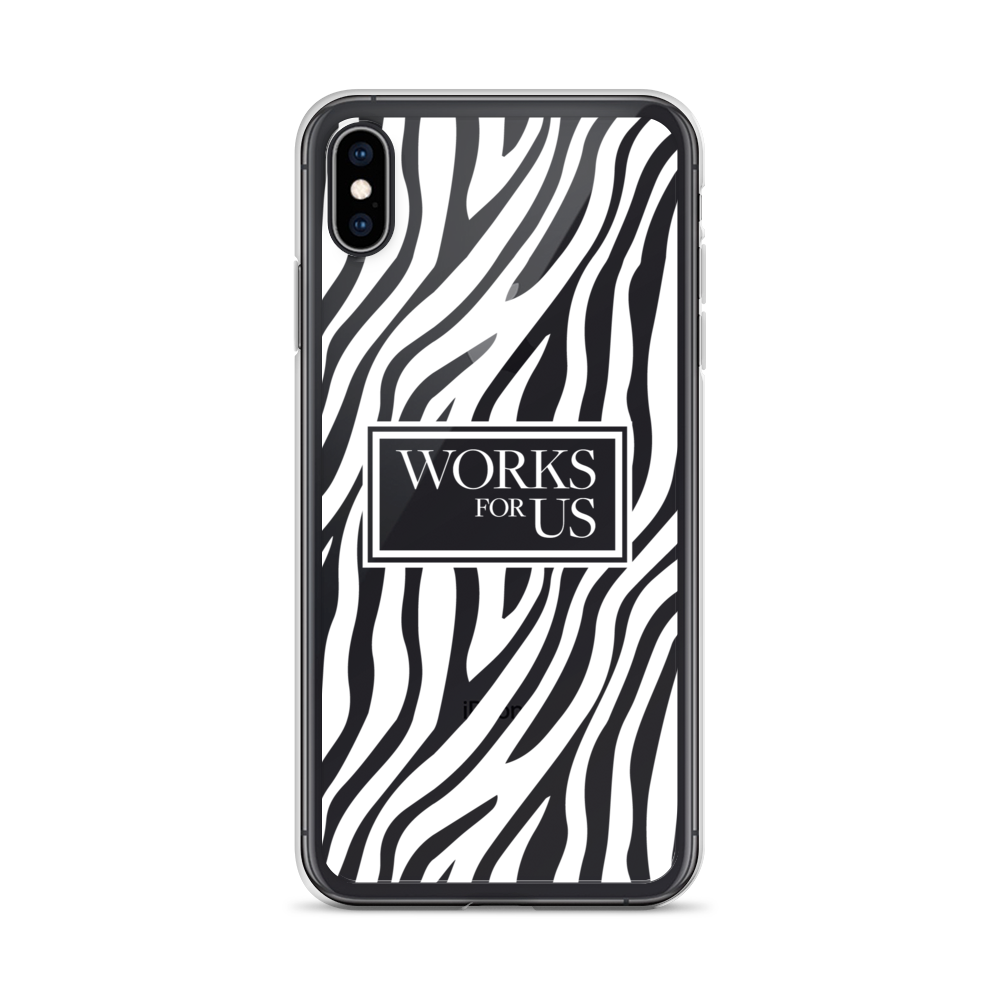 White Zebra iPhone Case
