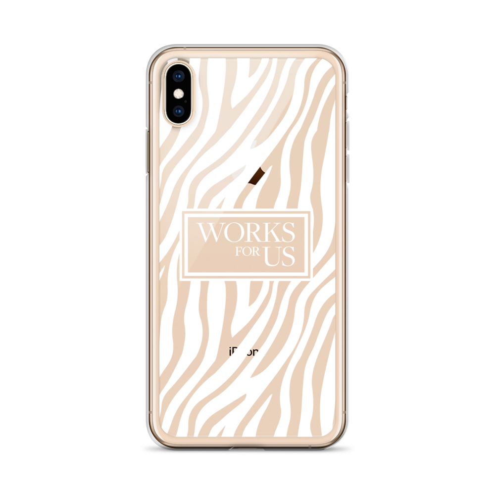 White Zebra iPhone Case
