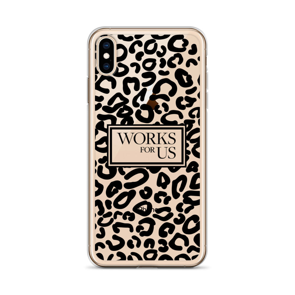Black Leopard iPhone Case