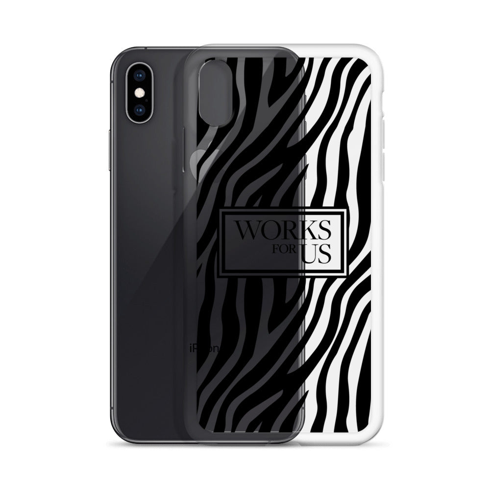 Black Zebra iPhone Case