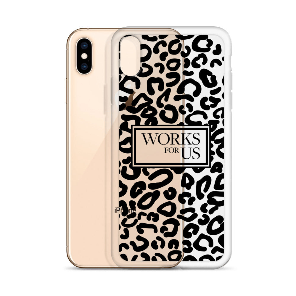 Black Leopard iPhone Case