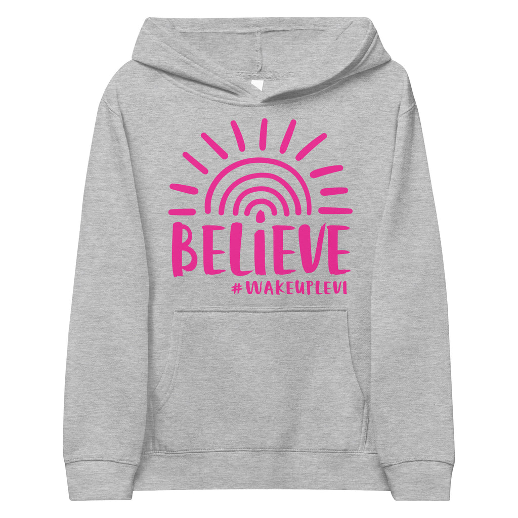 Levi Pink Believe Youth Hoodie