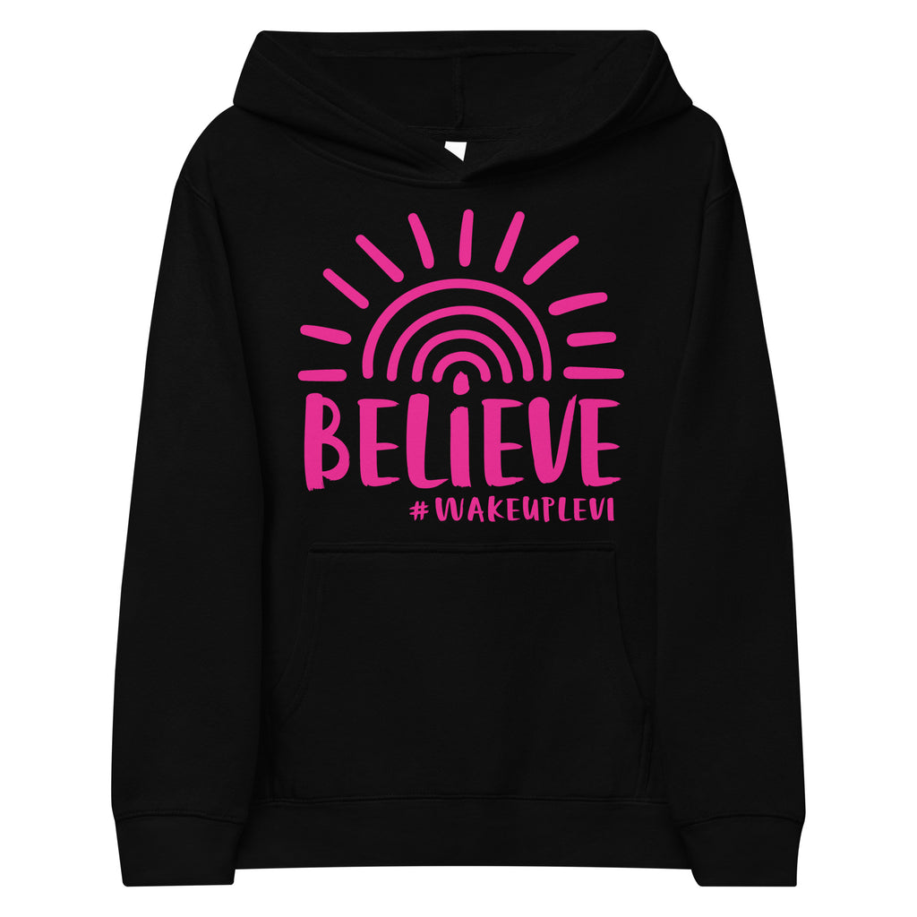 Levi Pink Believe Youth Hoodie