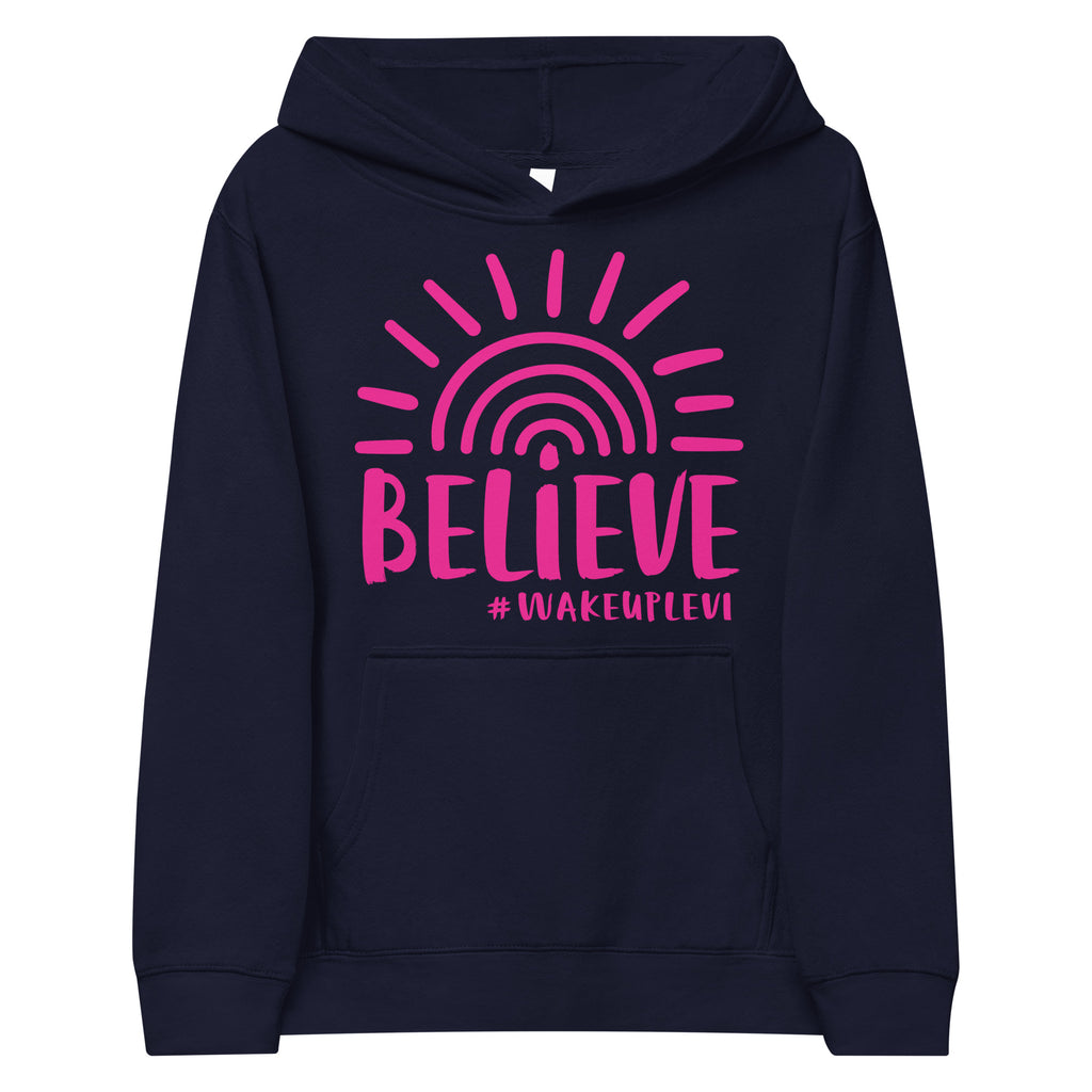 Levi Pink Believe Youth Hoodie