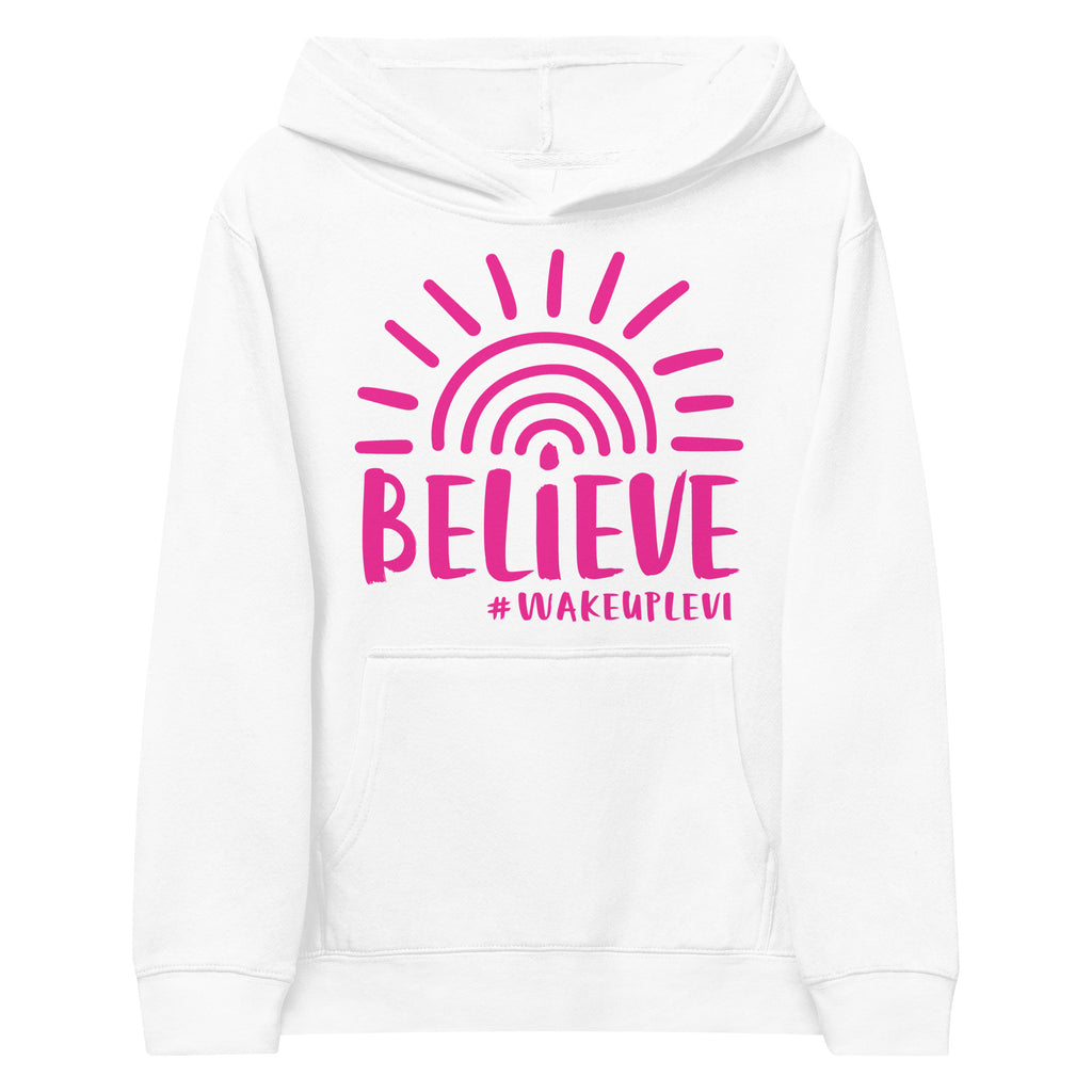 Levi Pink Believe Youth Hoodie