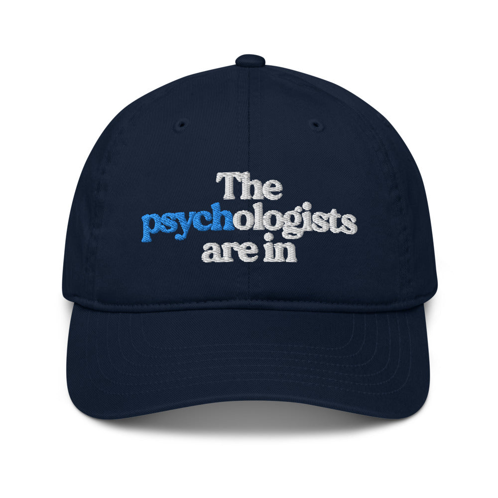 Navy Cotton Dad Hat