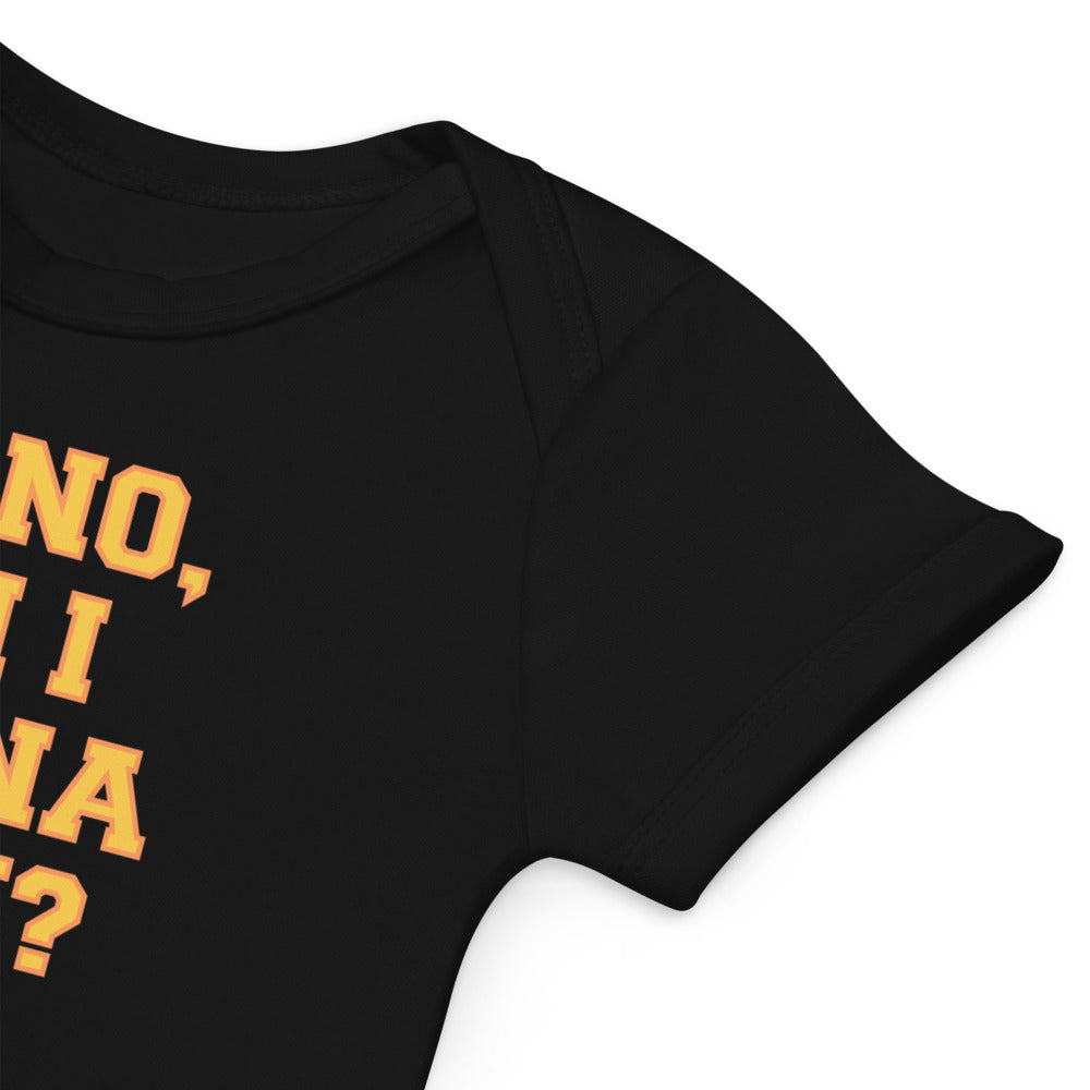 Oh No, Gold Organic Cotton Onesie (2 Colors)