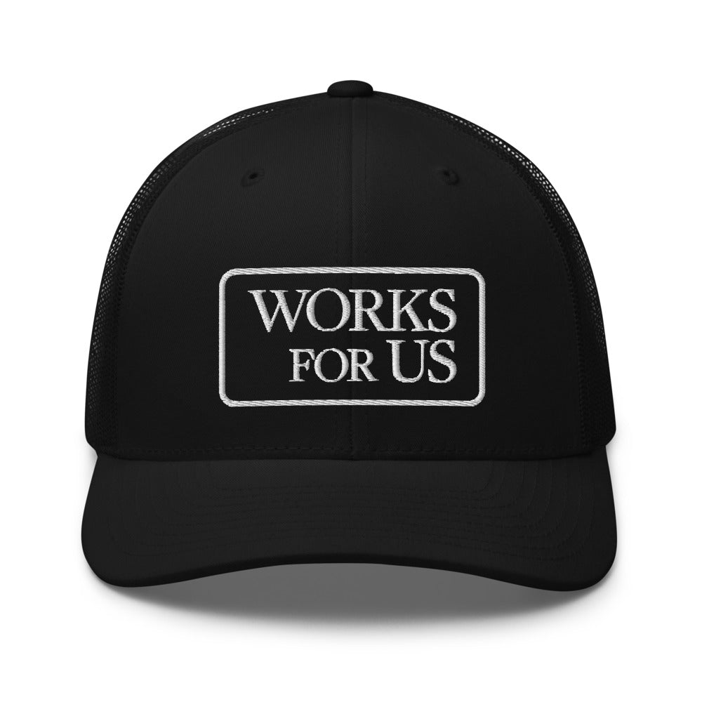Round Logo Trucker Hat