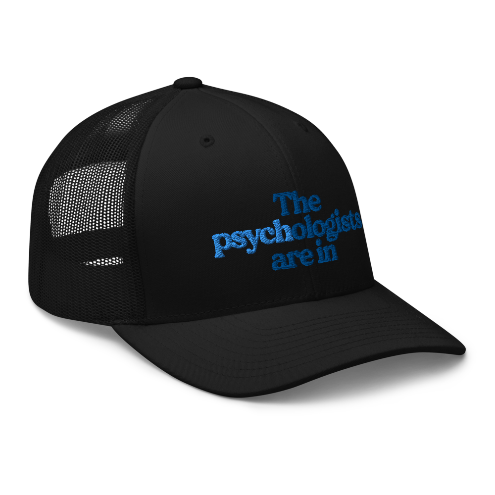 Black Mesh Trucker Hat