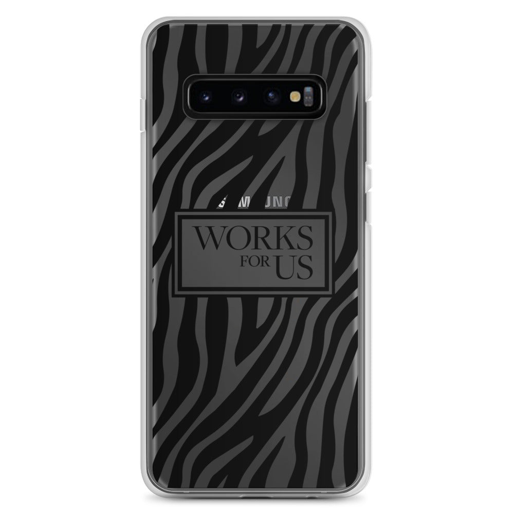 Black Zebra Samsung Case