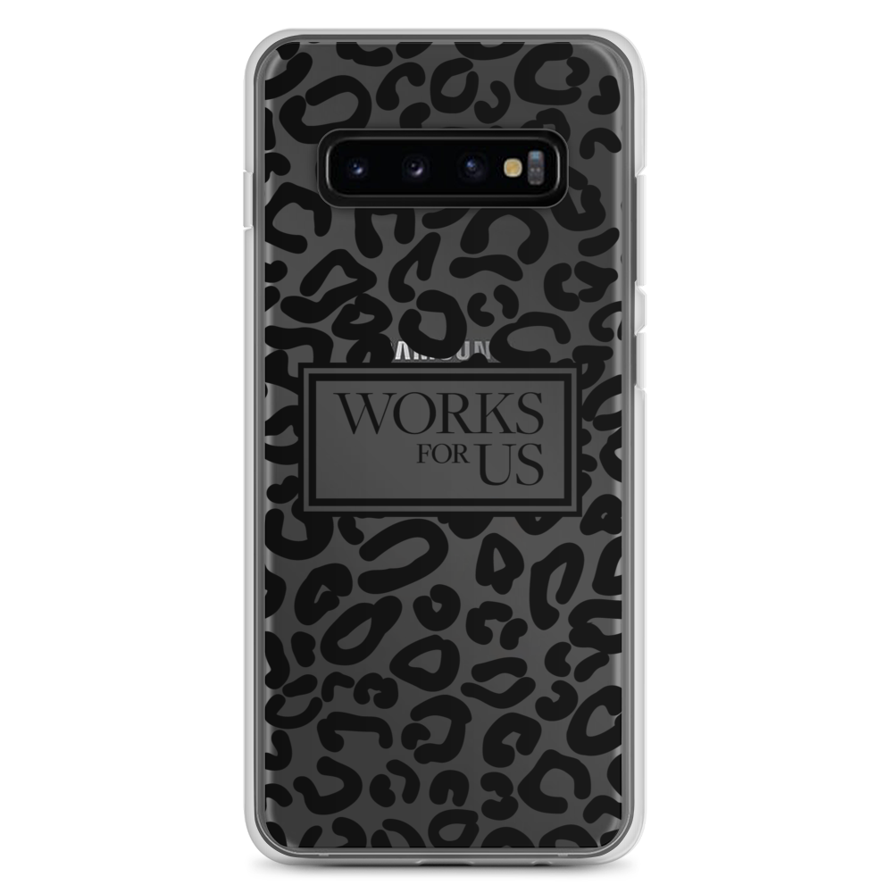 Black Leopard Samsung Case