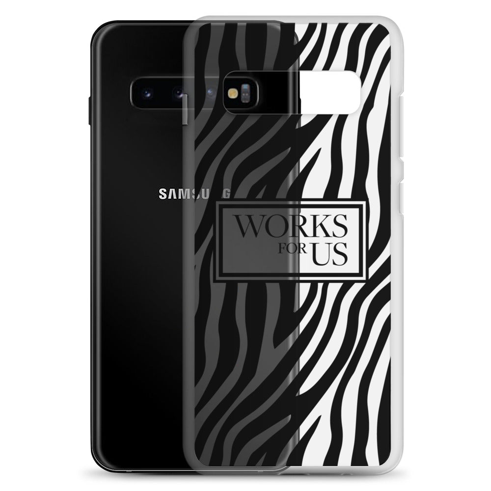Black Zebra Samsung Case