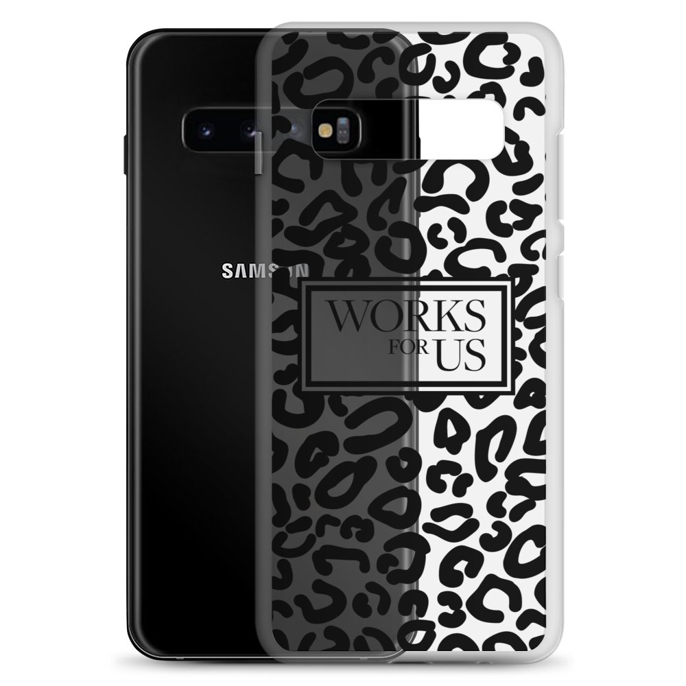 Black Leopard Samsung Case