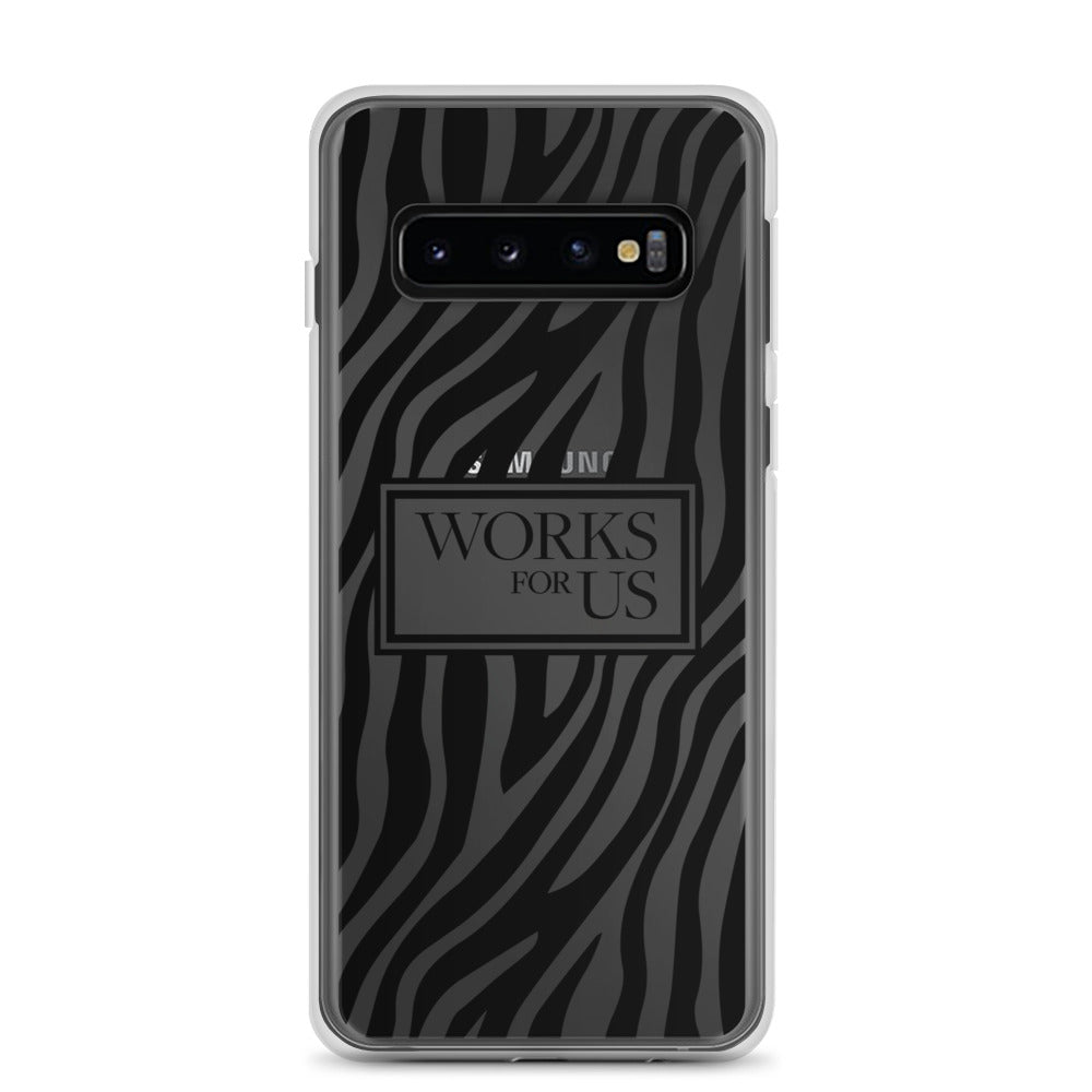Black Zebra Samsung Case