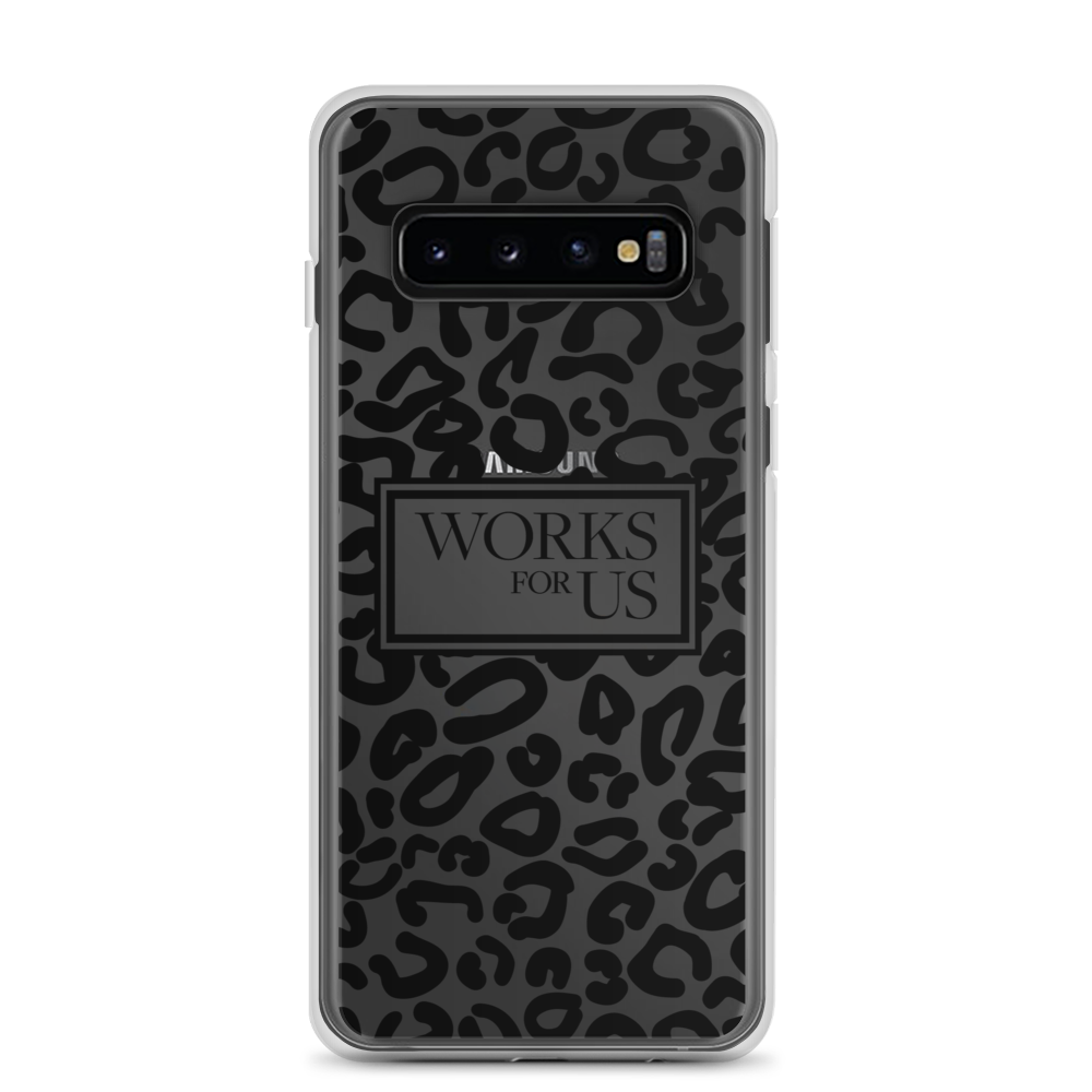 Black Leopard Samsung Case