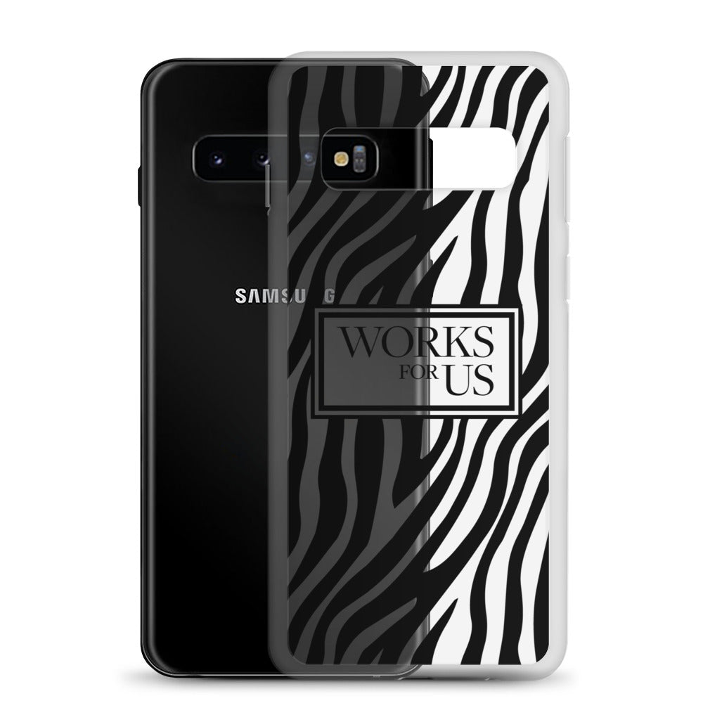 Black Zebra Samsung Case