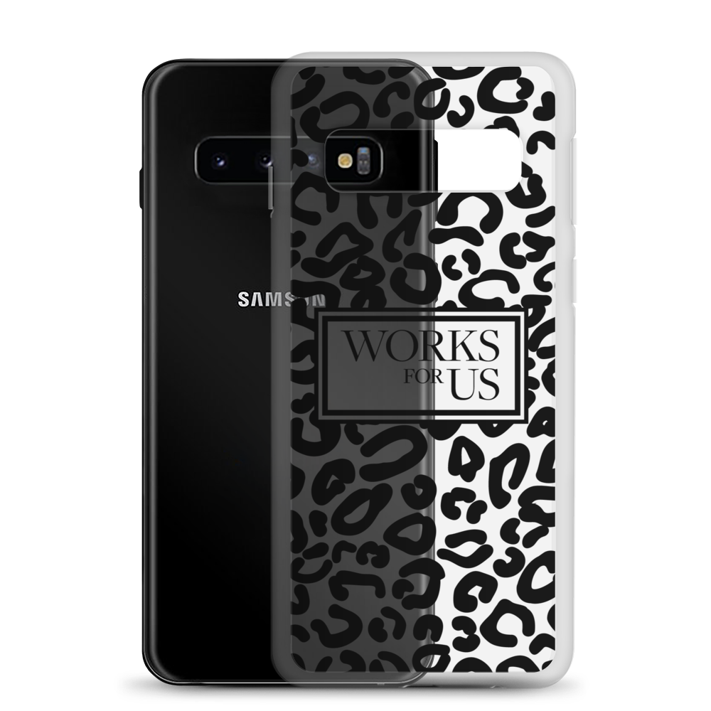 Black Leopard Samsung Case