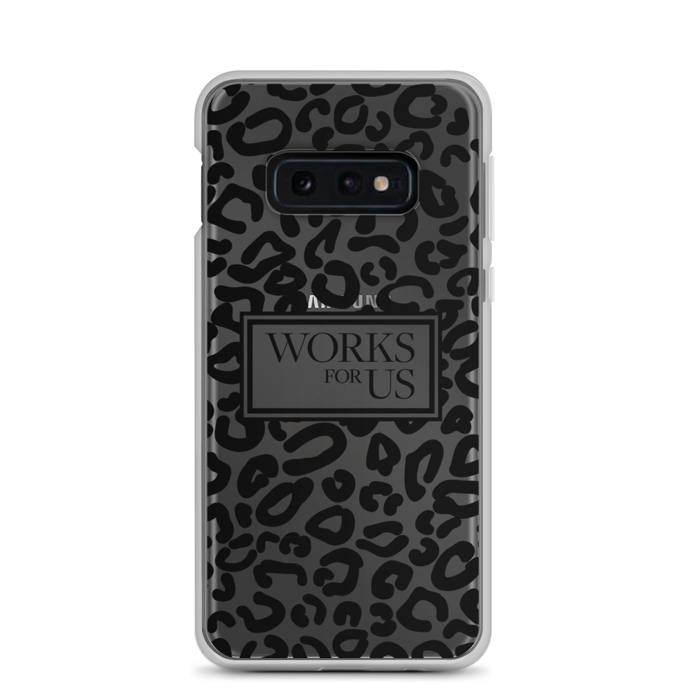 Black Leopard Samsung Case