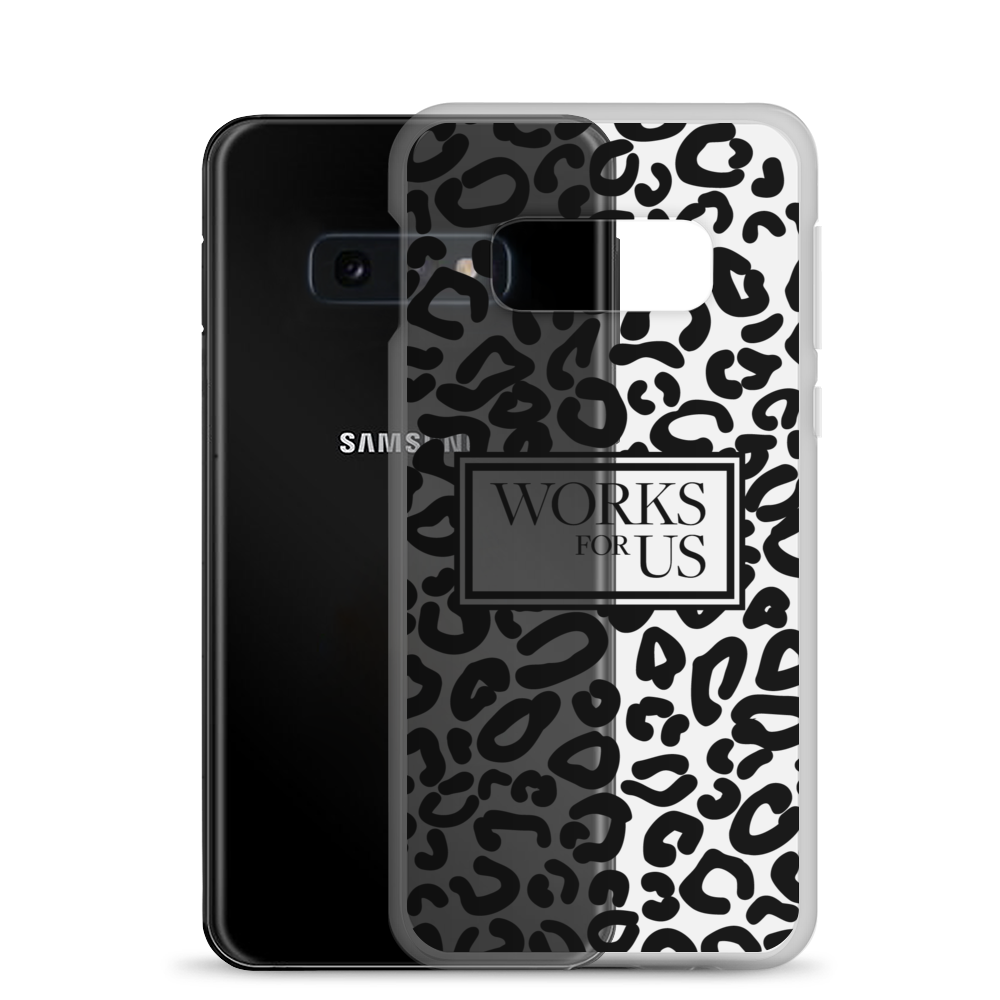Black Leopard Samsung Case