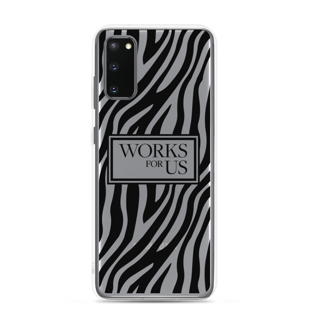Black Zebra Samsung Case
