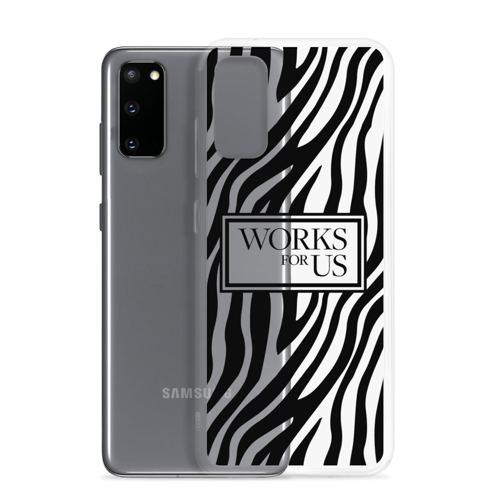 Black Zebra Samsung Case