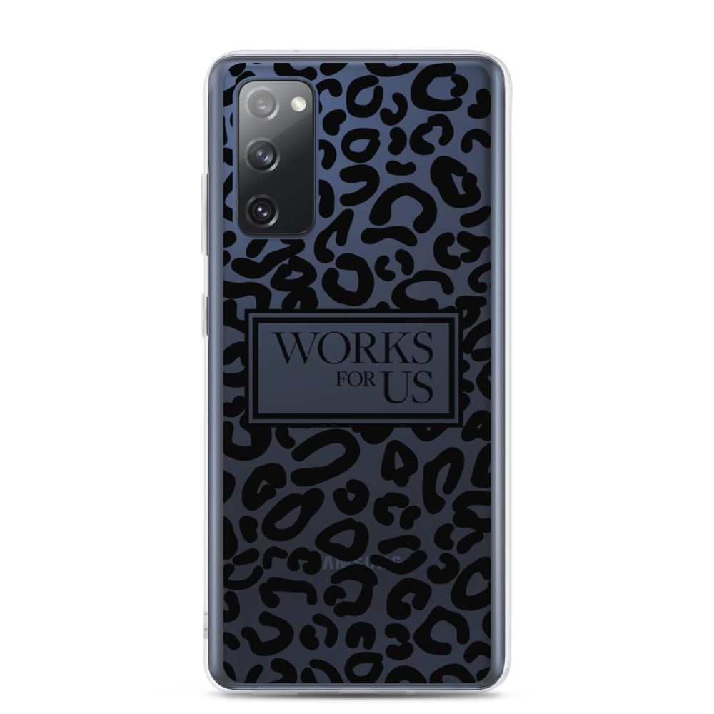 Black Leopard Samsung Case