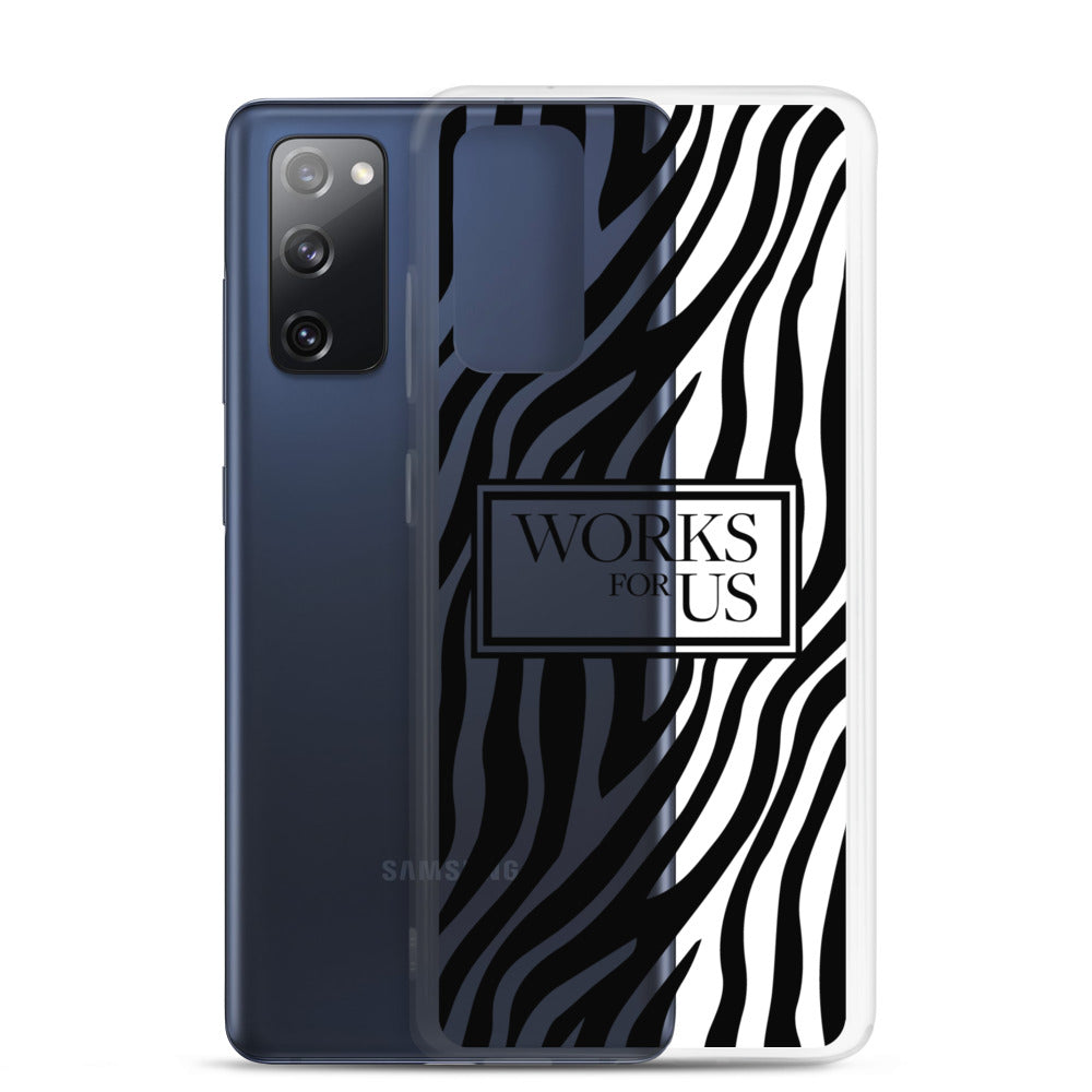 Black Zebra Samsung Case