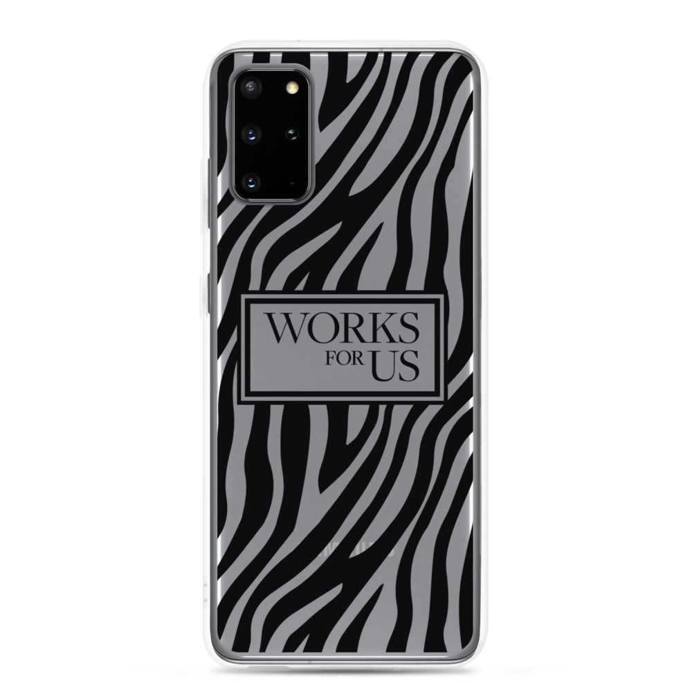 Black Zebra Samsung Case