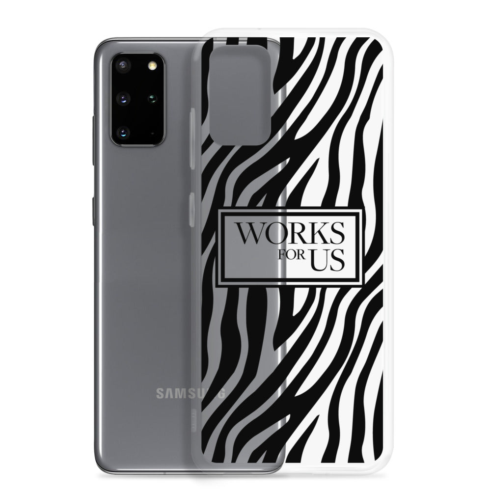 Black Zebra Samsung Case