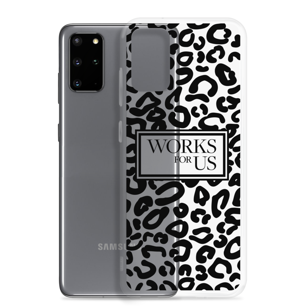 Black Leopard Samsung Case