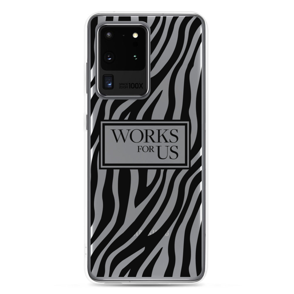 Black Zebra Samsung Case