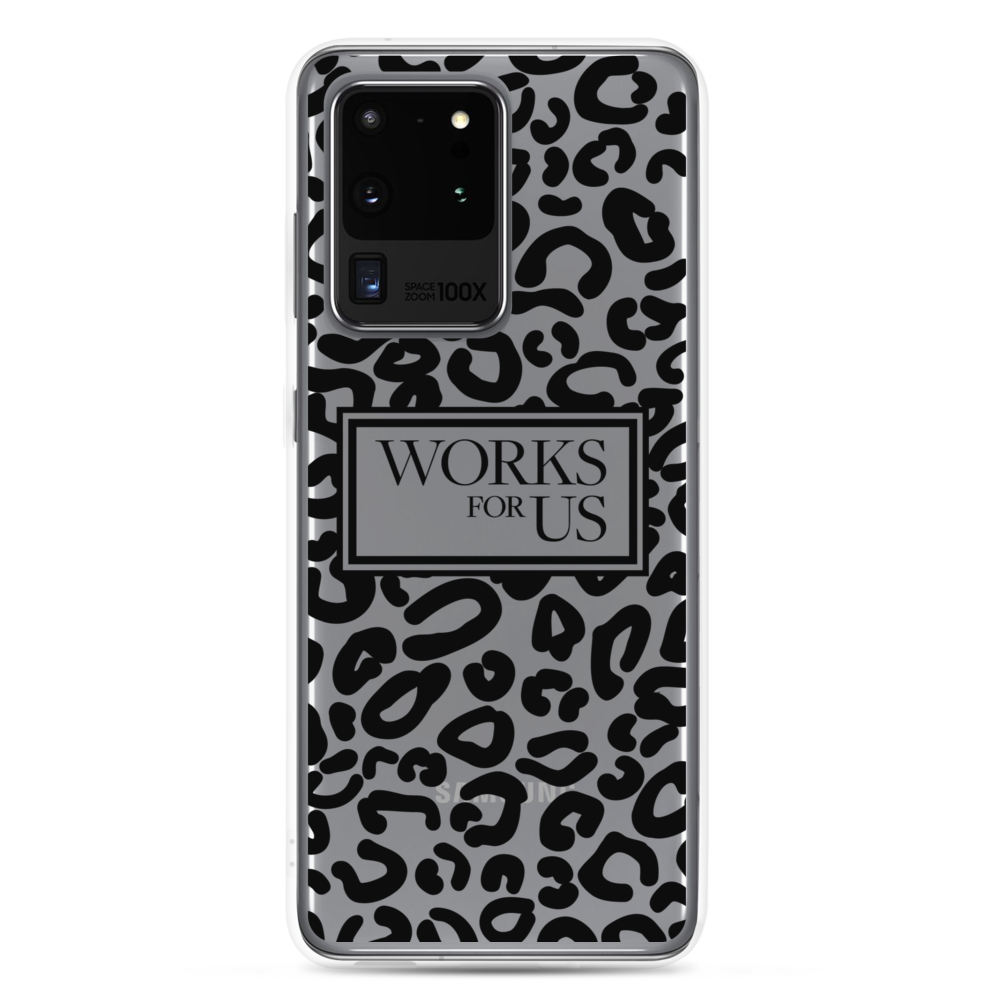 Black Leopard Samsung Case