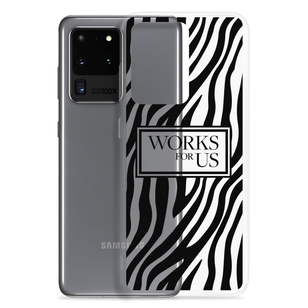Black Zebra Samsung Case