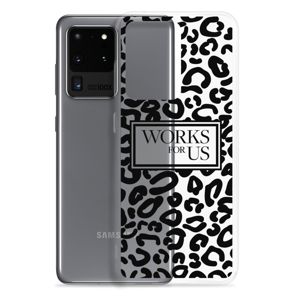 Black Leopard Samsung Case