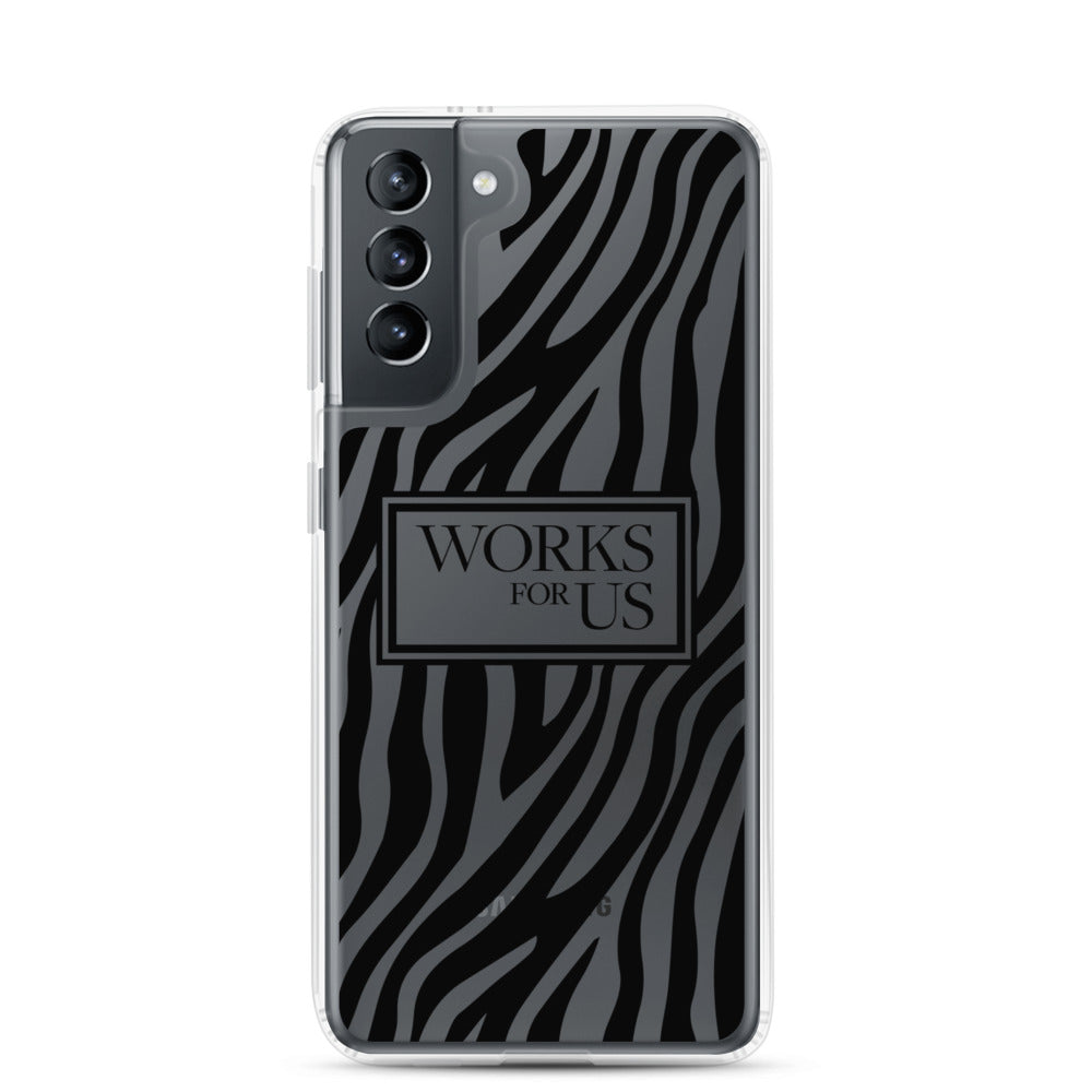Black Zebra Samsung Case