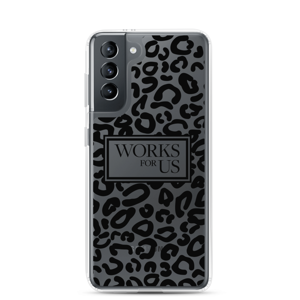 Black Leopard Samsung Case