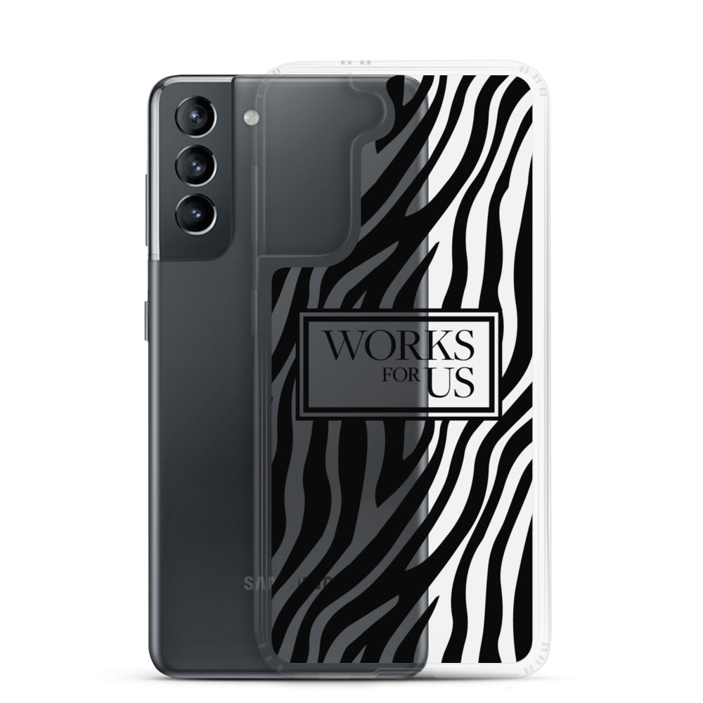 Black Zebra Samsung Case
