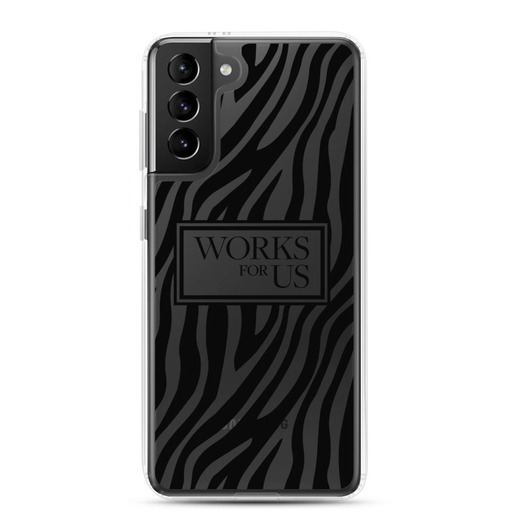 Black Zebra Samsung Case
