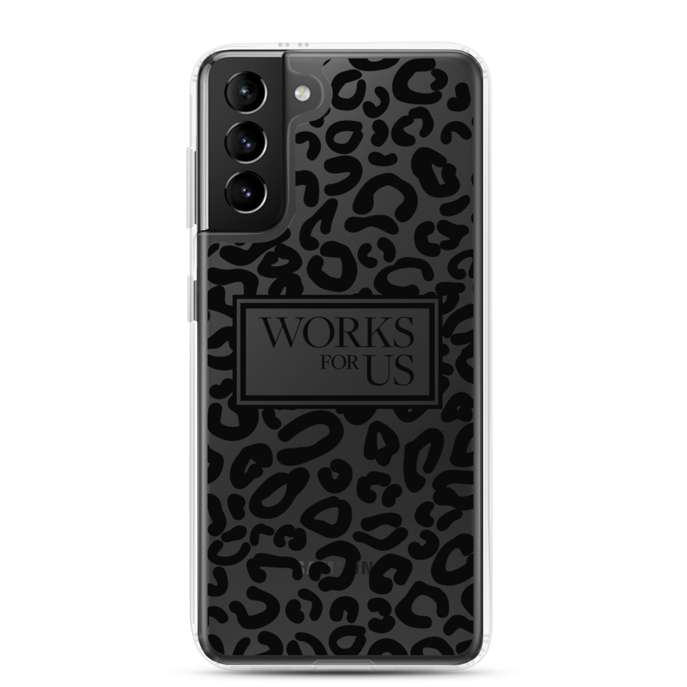 Black Leopard Samsung Case